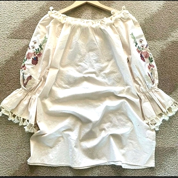 Velzera Boho๐ผ Embroidered Summer Festival Dress - Picture 3 of 9